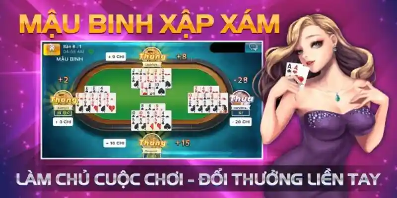 Hội viên theo dõi cách sắp xếp bài để chơi Mậu Binh